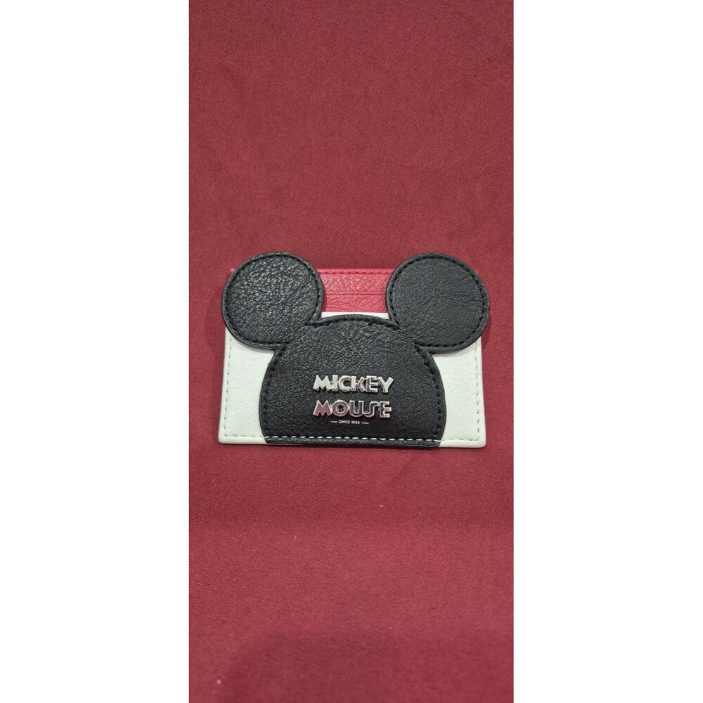 New Bioworld Mickey Mouse Disney Card ID Holder Wallet Small  Purse Or Pocket